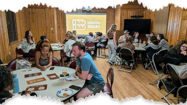Rollins College Breaking Bread table