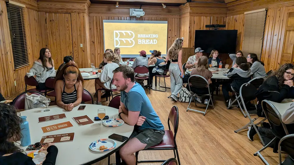 Rollins College Breaking Bread table